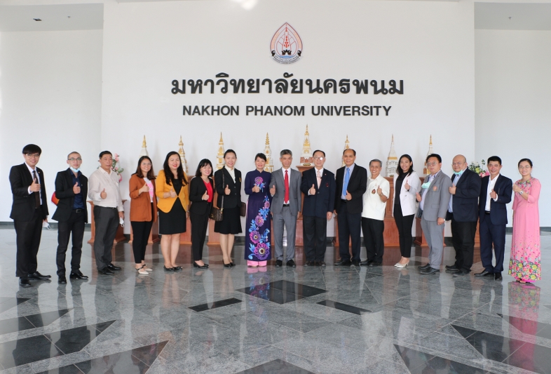 ม.นครพนม ต้อนรับกงสุลใหญ่แห่งสาธารณรัฐสังคมนิยมเวียดนามประจำ จ.ขอนแก่น เข้าหารือความร่วมมือทางวิชาการ ระหว่างมหาวิทยาลัยไทย-เวียดนาม