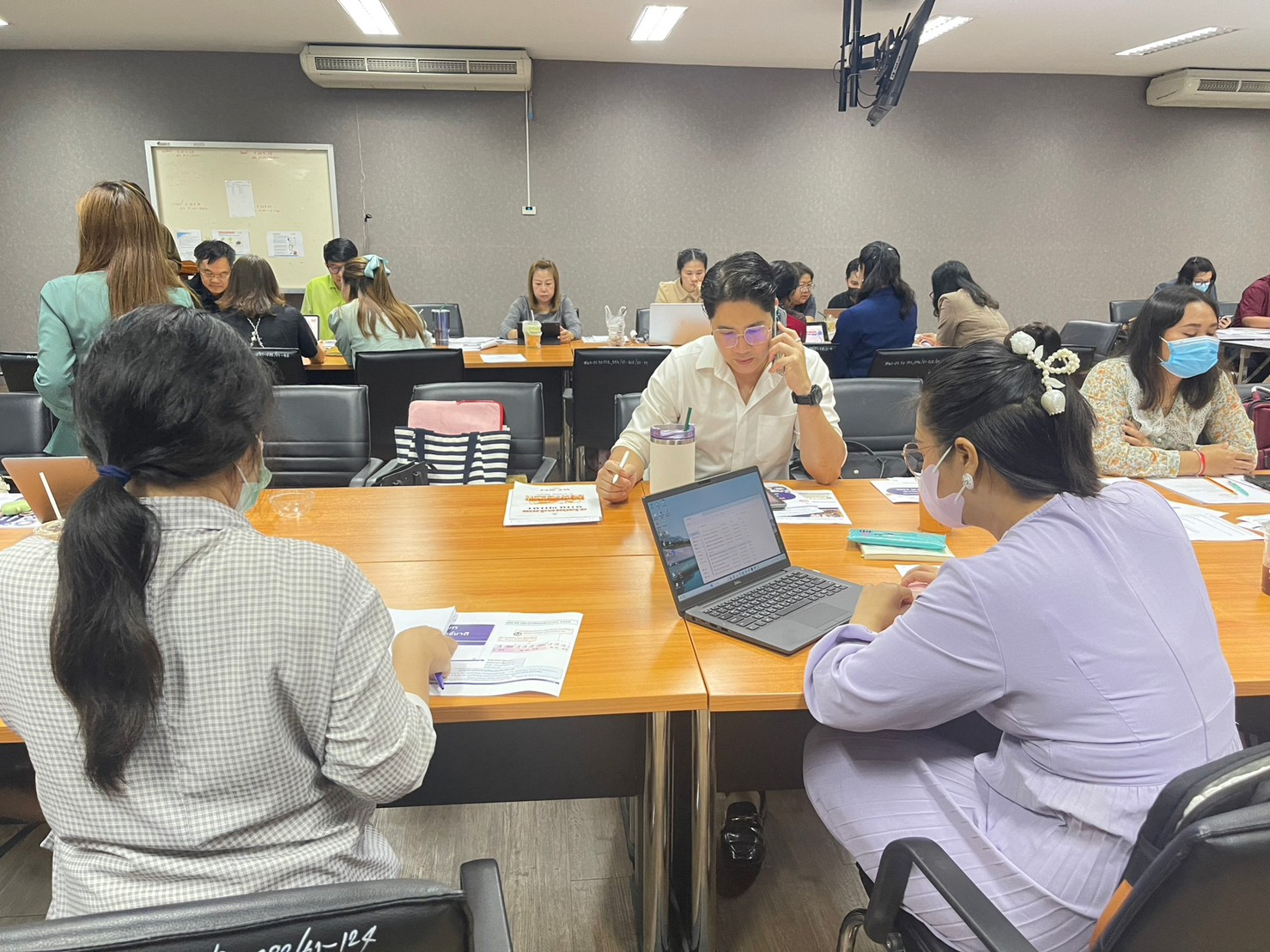 มนพ. ประชุมหารือจัดทำข้อเสนอโครงการเพื่อขับเคลื่อนการบรรลุเป้าหมายตามยุทธศาสตร์ชาติ ประจำปีงบประมาณ พ.ศ. 2568