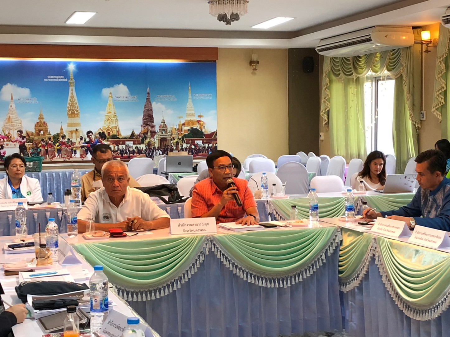 Node Flagship ม.นครพนม ประชุมสรุปผลการดำเนินงาน พบพื้นที่เป้าหมายมีการจัดการระบบเป็นรูปธรรม เตรียมเสนอต่อเฟสที่ 3