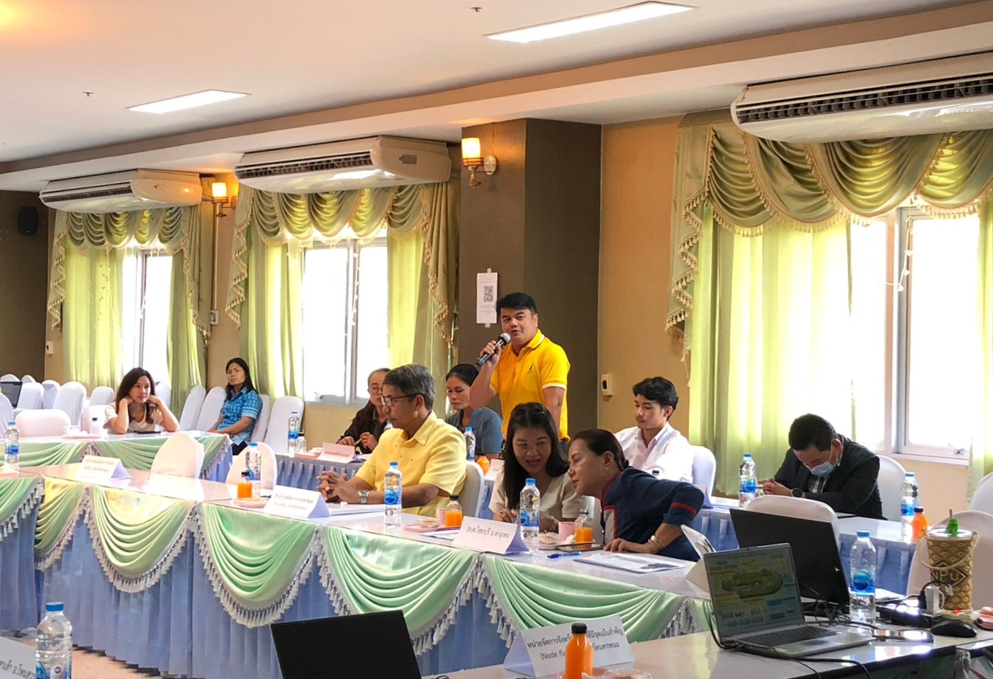 Node Flagship ม.นครพนม ประชุมสรุปผลการดำเนินงาน พบพื้นที่เป้าหมายมีการจัดการระบบเป็นรูปธรรม เตรียมเสนอต่อเฟสที่ 3