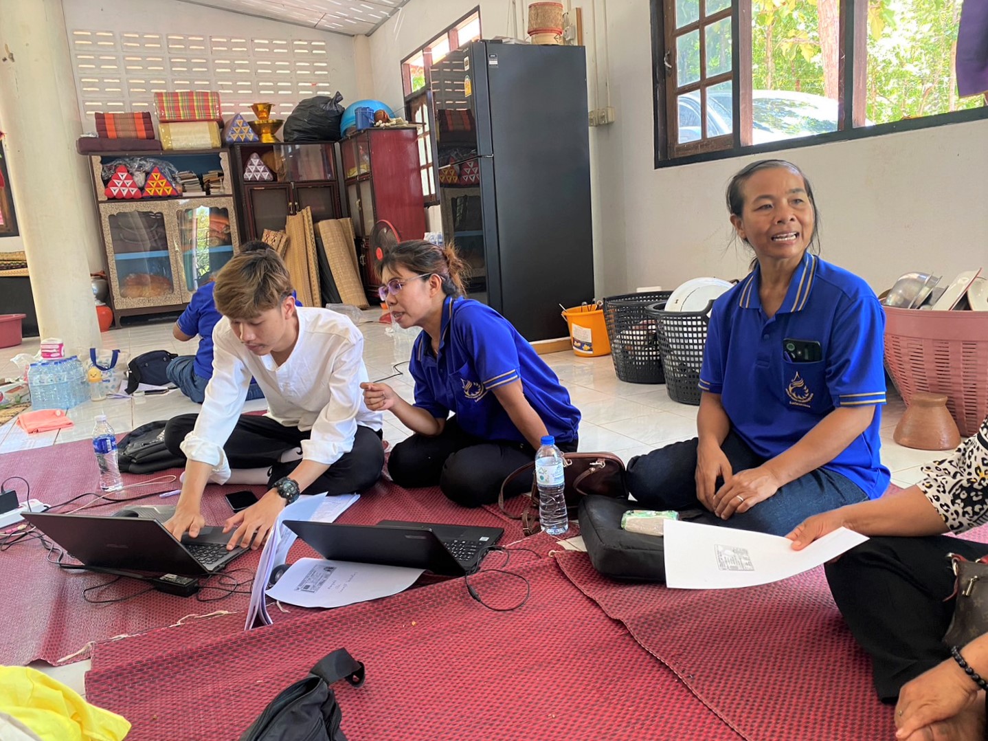 สาขาวิชาพัฒนาสังคมและสิ่งแวดล้อม ลงพื้นที่บริการวิชาการร่วมกับ พอช. หวังพัฒนาและยกระดับคุณภาพชีวิตชุมชนในพื้นที่ ต.วังตามัว อ.เมือง จ.นครพนม