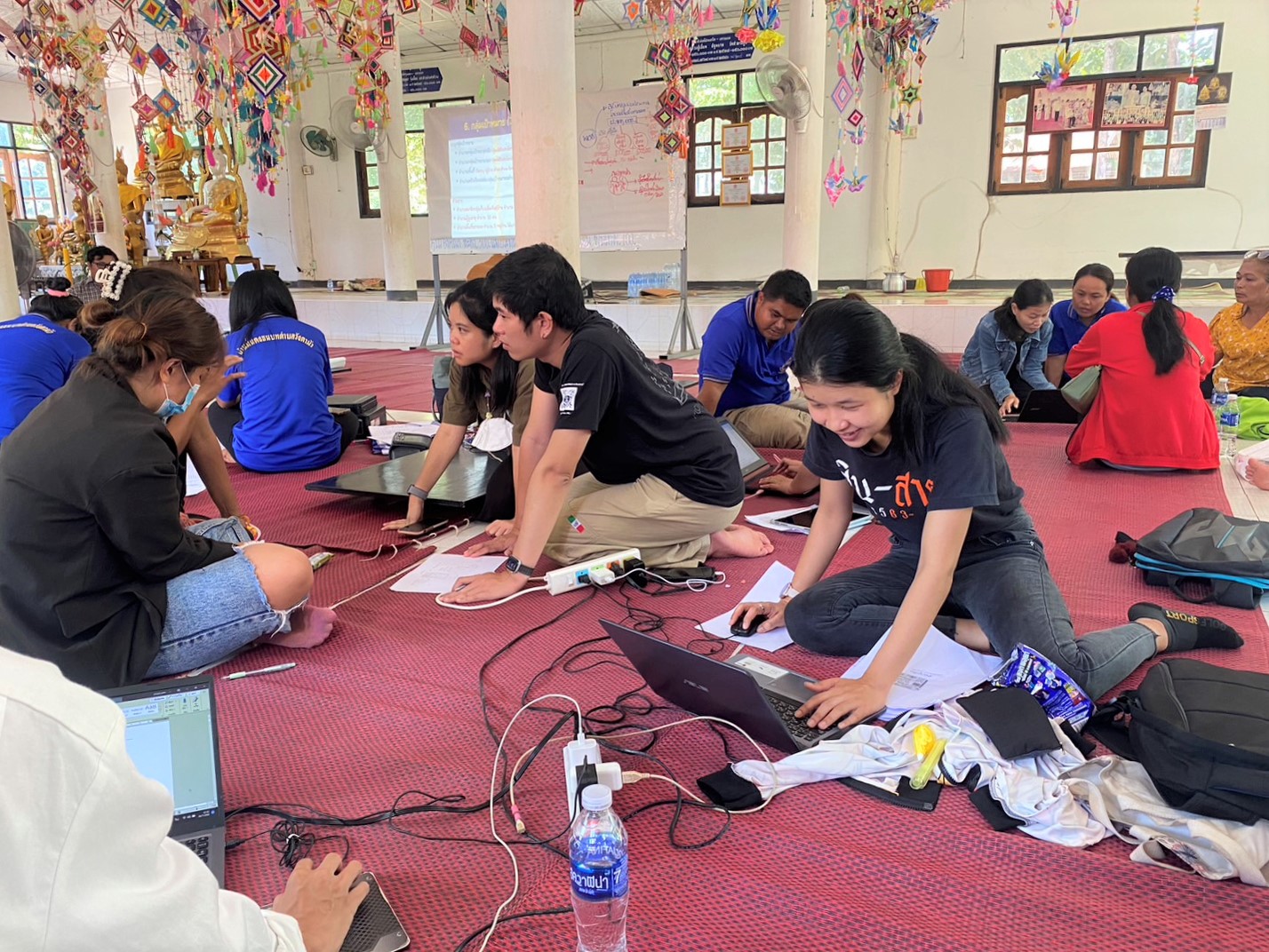 สาขาวิชาพัฒนาสังคมและสิ่งแวดล้อม ลงพื้นที่บริการวิชาการร่วมกับ พอช. หวังพัฒนาและยกระดับคุณภาพชีวิตชุมชนในพื้นที่ ต.วังตามัว อ.เมือง จ.นครพนม