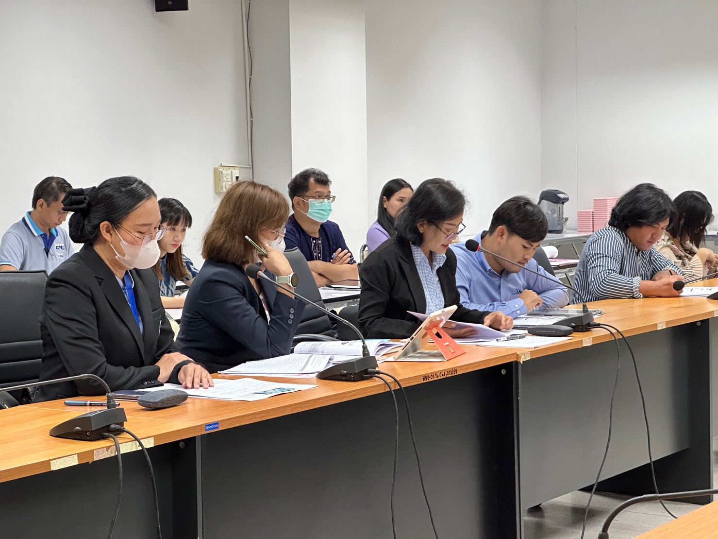 กองส่งเสริมวิชาการและงานทะเบียน ม.นครพนม ประชุมกำหนดแผนการรับเข้านักศึกษาใหม่ ปีการศึกษา 2567