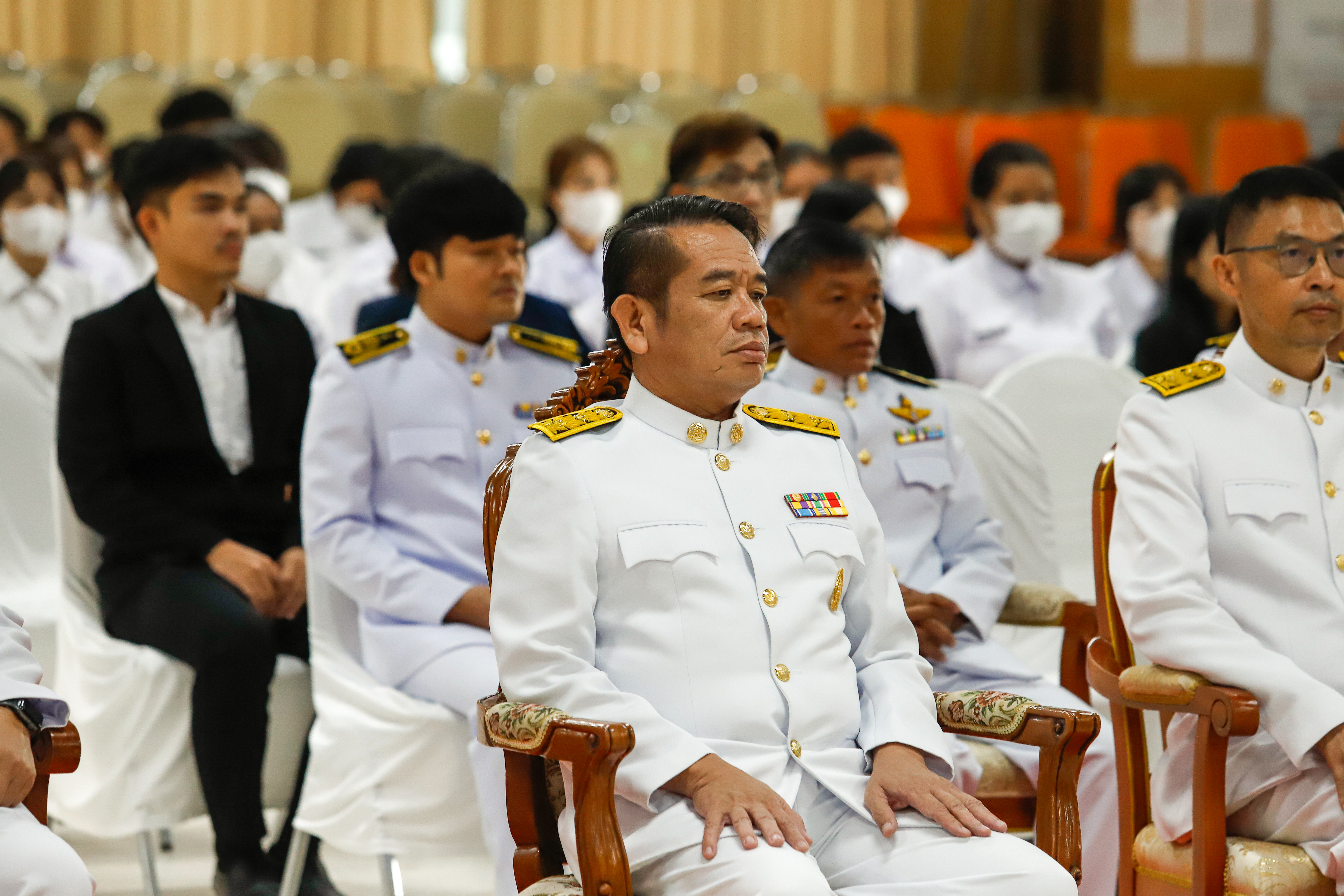 มหาวิทยาลัยนครพนม จัดพิธีวางพานพุ่มดอกไม้ ถวายราชสักการะพระบาทสมเด็จพระจอมเกล้าเจ้าอยู่หัว รัชกาลที่ 4 พระบิดาแห่งวิทยาศาสตร์ไทย