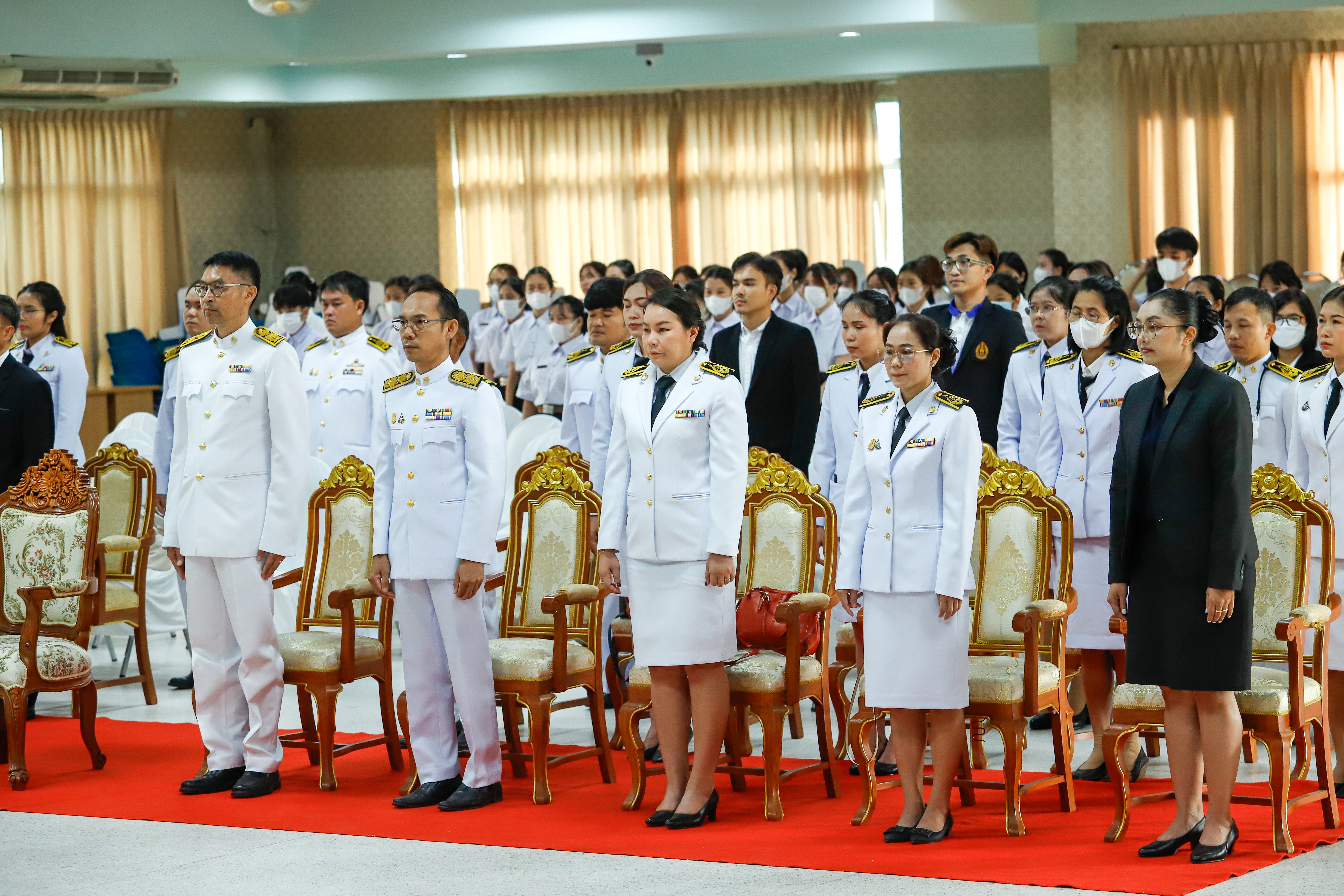 มหาวิทยาลัยนครพนม จัดพิธีวางพานพุ่มดอกไม้ ถวายราชสักการะพระบาทสมเด็จพระจอมเกล้าเจ้าอยู่หัว รัชกาลที่ 4 พระบิดาแห่งวิทยาศาสตร์ไทย