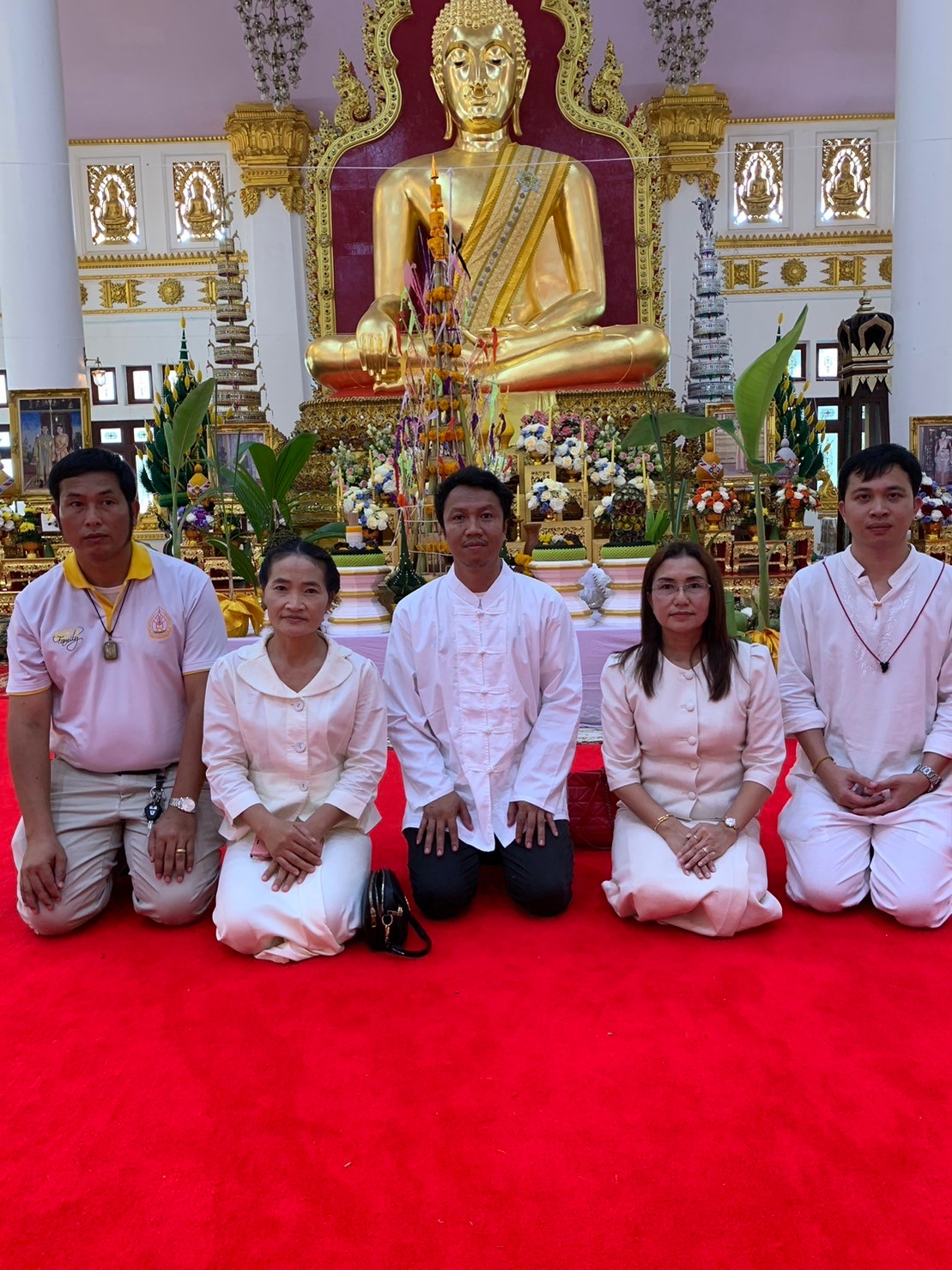 วิทยาลัยธาตุพนม ม.นครพนม ร่วมพิธีเจริญพระพุทธมนต์ ถวายพระพรชัยมงคลแด่สมเด็จพระเจ้าลูกเธอ เจ้าฟ้าพัชรกิติยาภา นเรนทิราเทพยวดี กรมหลวงราชสาริณีสิริพัชร มหาวัชรราชธิดา ณ วัดพระธาตุพนม วรมหาวิหาร อำเภอธาตุพนม จังหวัดนครพนม