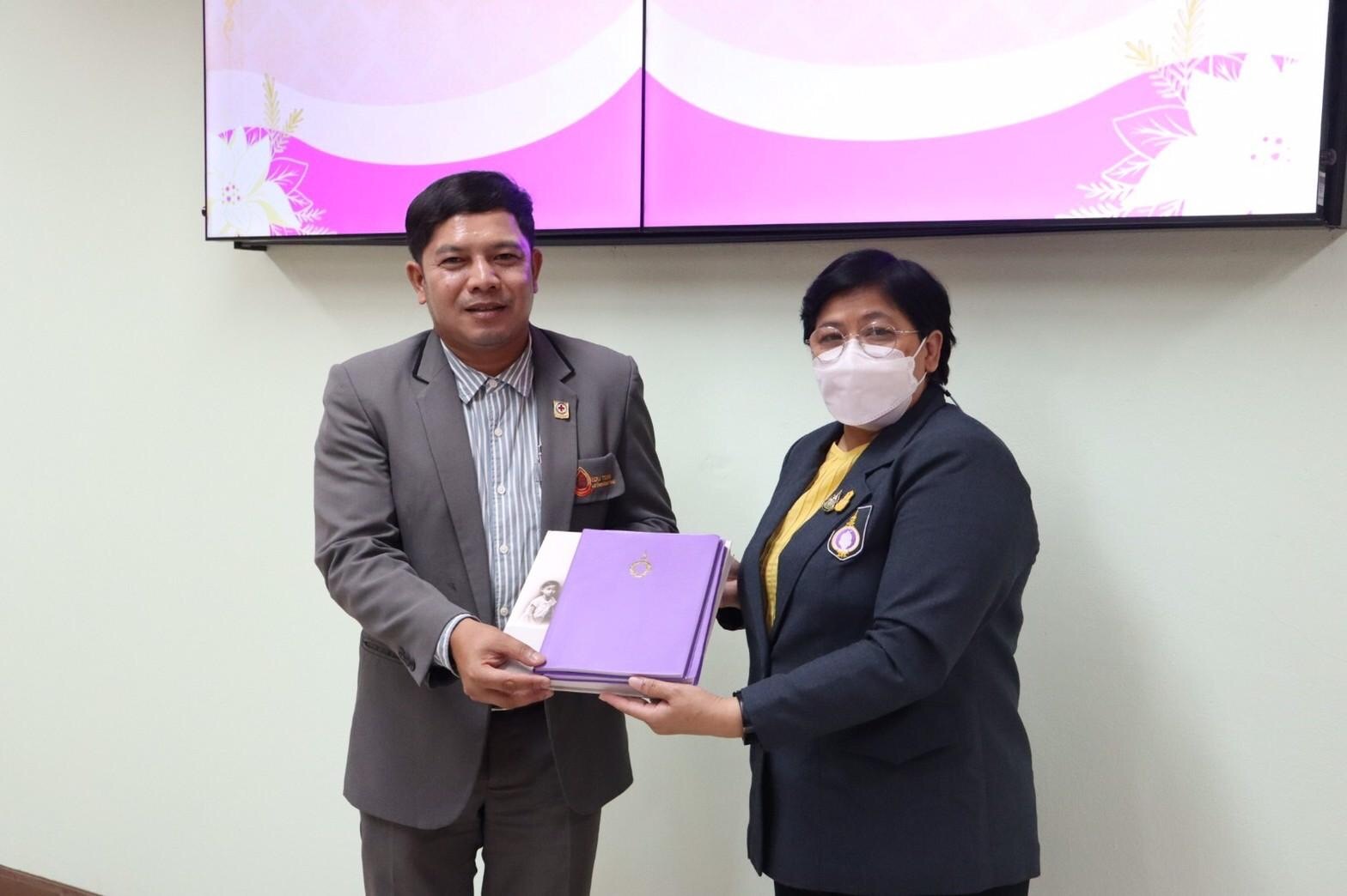 คณะผู้แทนจากโครงการส่วนพระองค์สมเด็จพระกนิษฐาธิราชเจ้า กรมสมเด็จพระเทพรัตนราชสุดาฯ สยามบรมราชกุมารี เข้าตรวจเยี่ยมนักเรียนในพระราชานุเคราะห์ ประจำปีการศึกษา 2566