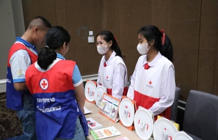 ชมรมอาสายุวกาชาดมหาวิทยาลัยนครพนม เข้ารับรางวัลส่งเสริมมาตรฐานชมรมอาสายุวกาชาด ผลงานปี 2565 ประเภทรางวัลส่งเสริมมาตรฐานชมรมอาสายุวกาชาด 3 ปี