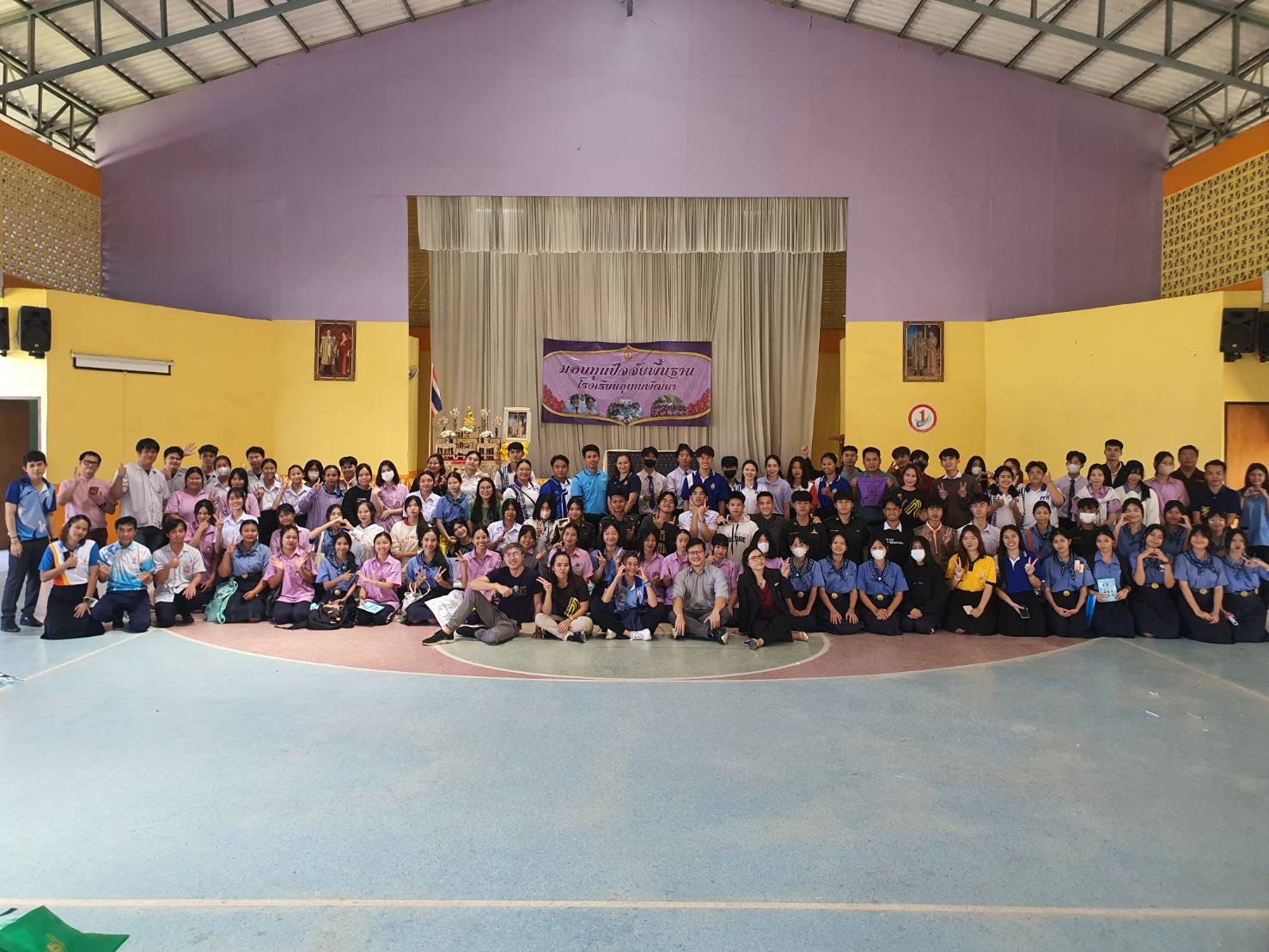 ม.นครพนม ลงพื้นที่โรงเรียนอุเทนพัฒนาเพื่อประชาสัมพันธ์และแนะแนวการศึกษา ประจำปีการศึกษา 2566