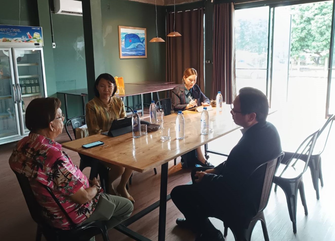 รก.อธิการบดี ม.นครพนม เข้าหารือความร่วมมือโครงการจัดตั้งคณะแพทยศาสตร์ กับ นพ.ประสงค์ บูรณ์พงศ์