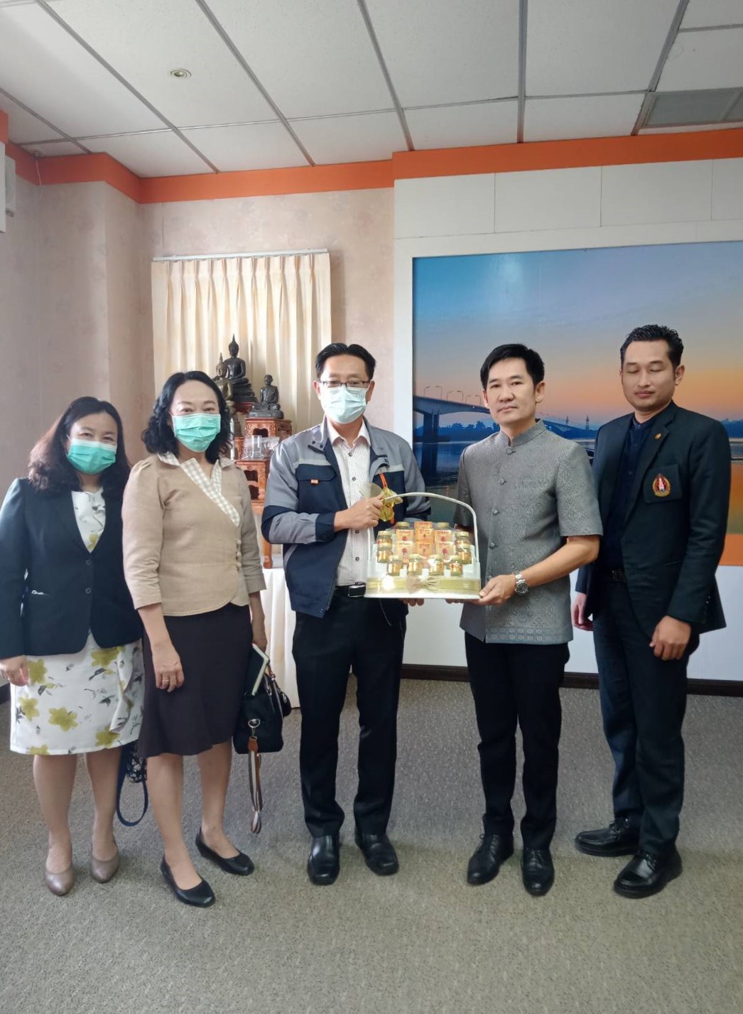 รก.อธิการบดี ม.นครพนม เข้าหารือ ผอ.รพ.นครพนม ประสานแหล่งฝึกนักศึกษาแพทย์