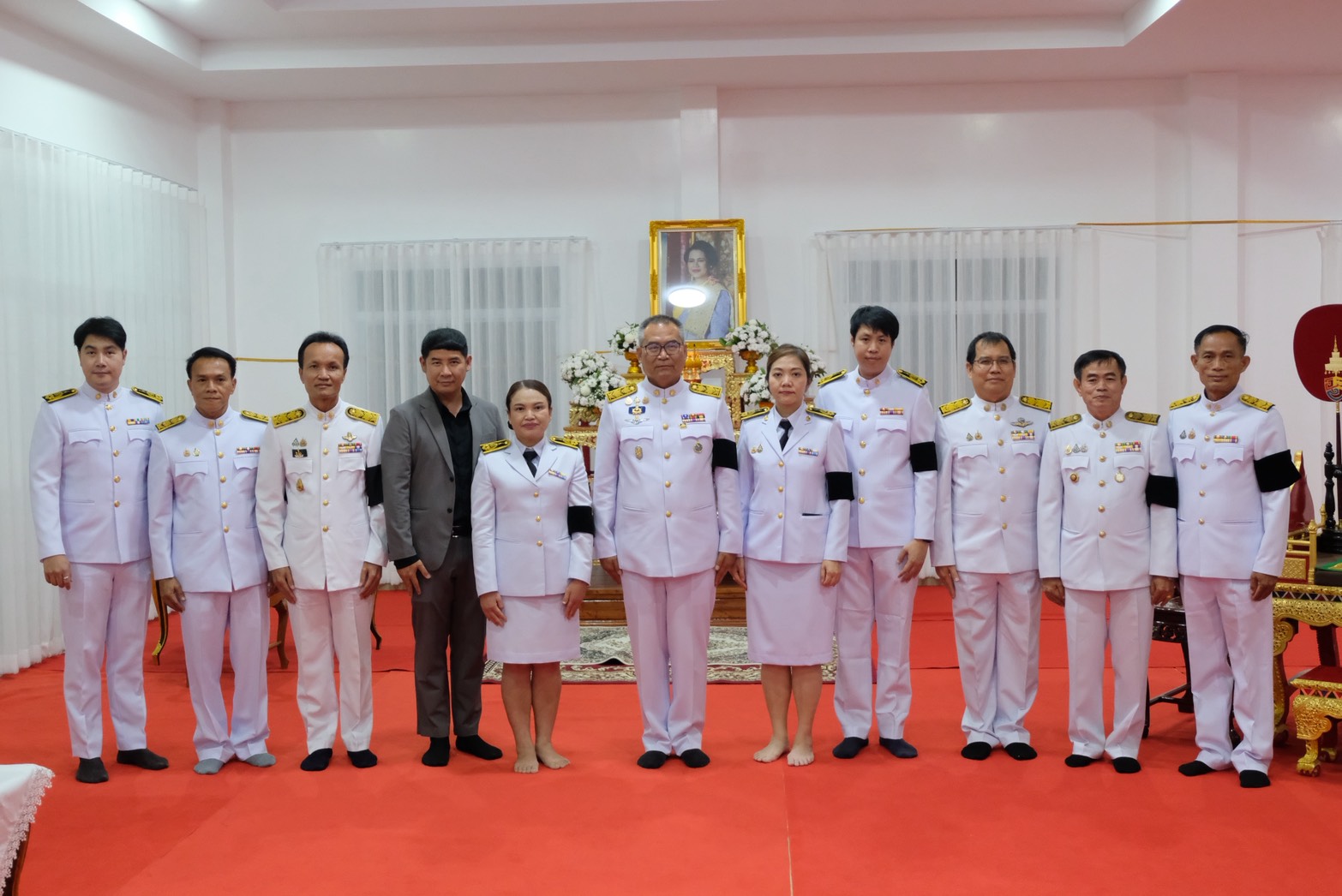 ม.นครพนม ร่วมประกอบพิธีบำเพ็ญกุศลปัญญาสมวาร 50 วัน อุทิศถวายเป็นพระราชกุศลแด่สมเด็จพระนางเจ้าสิริกิติ์ พระบรมราชินีนาถพระบรมราชชนนีพันปีหลวง