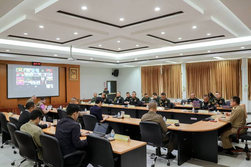 ม.นครพนม ประชุมบูรณาการความปลอดภัย เตรียมรับเสด็จฯ พระราชทานปริญญาบัตร