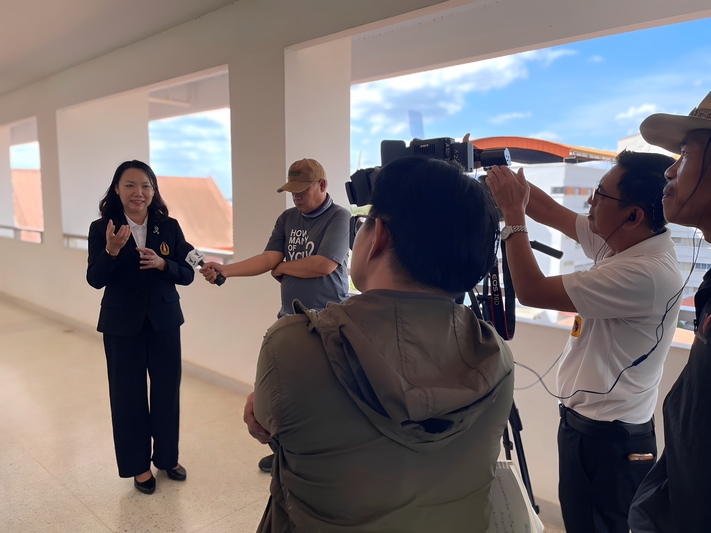 ม.นครพนม ต้อนรับสื่อมวลชน Thai PBS และ NBT ลงพื้นที่ถ่ายทำรายการและสกู๊ปข่าว