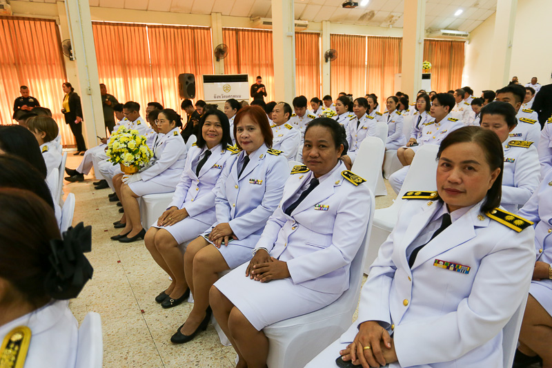 ม.นครพนม ร่วมประกอบพิธีถวายพานพุ่ม เนื่องใน “วันยุทธหัตถีของสมเด็จพระนเรศวรมหาราช” ประจำปี 2568