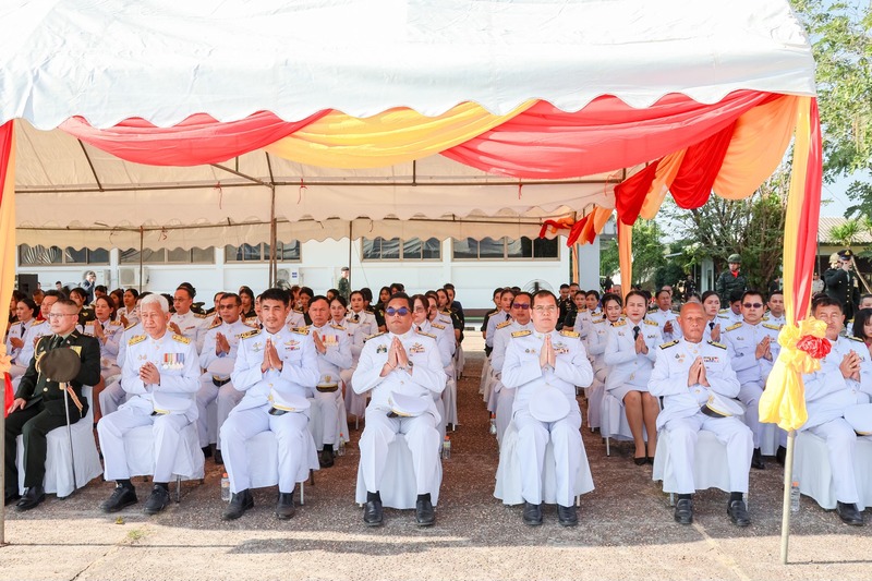 ม.นครพนม ร่วมพิธีกระทำสัตย์ปฏิญาณตนต่อธงชัยเฉลิมพล เนื่องในวันกองทัพไทย และวันกองทัพบก ประจำปี 2568