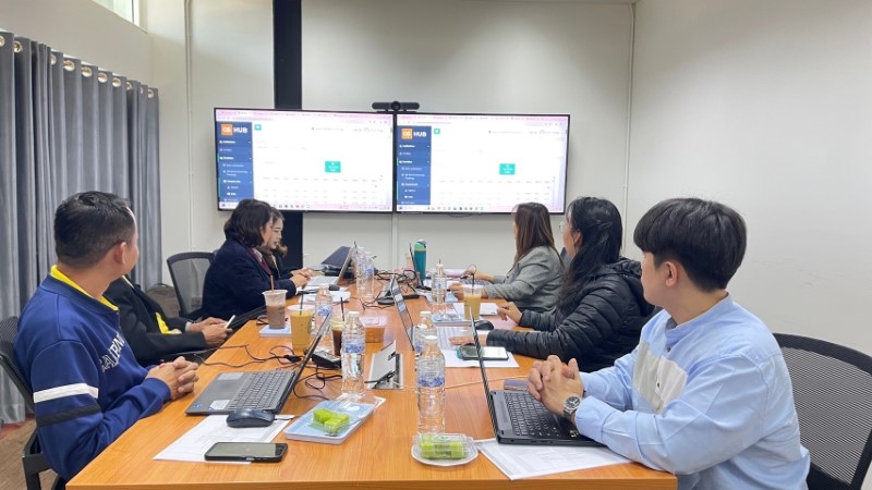 มหาวิทยาลัยนครพนม จัดประชุมเพื่อตรวจสอบข้อมูลก่อนการลงระบบ QS World University Rankings 2025