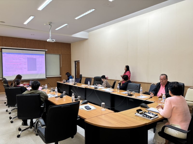 กองนโยบายและแผน สนง.อธิการบดี ม.นครพนม จัดประชุมหารือแนวทางการจัดทำแผนยุทธศาสตร์ 5 ปี (พ.ศ. 2565-2569) ประจำปีงบประมาณ พ.ศ. 2568