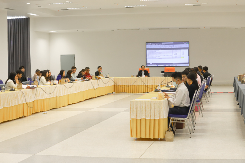 ม.นครพนม จัดประชุมคกก.ดำเนินงานพิธีพระราชทานปริญญาบัตรผู้สำเร็จการศึกษา ประจำปีการศึกษา 2566 ครั้งที่ 2/2568