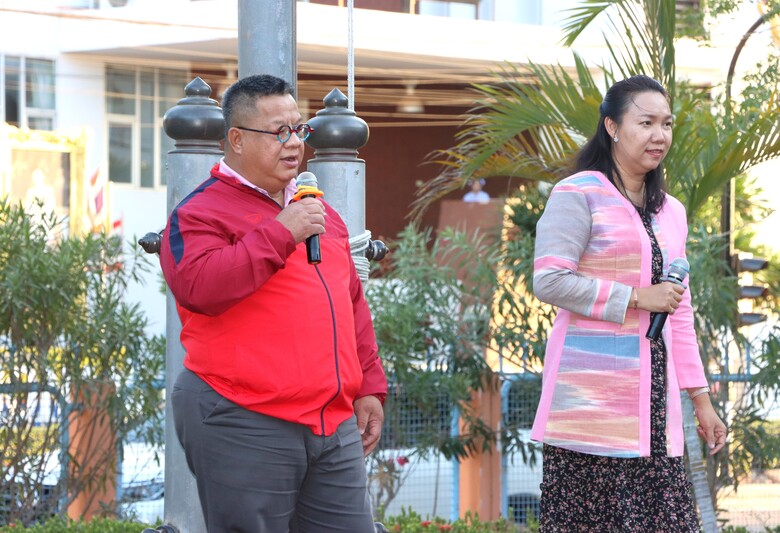 วพบ.นครพนม ต้อนรับฤดูแห่งความรัก จัดงาน