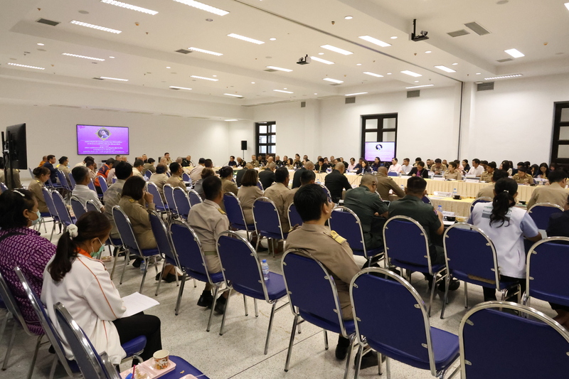 ม.นครพนม ต้อนรับคณะส่วนล่วงหน้าสำรวจพื้นที่และประชุมเตรียมการรับเสด็จฯ สมเด็จพระกนิษฐาธิราชเจ้า กรมสมเด็จพระเทพรัตนราชสุดาฯ สยามบรมราชกุมารี