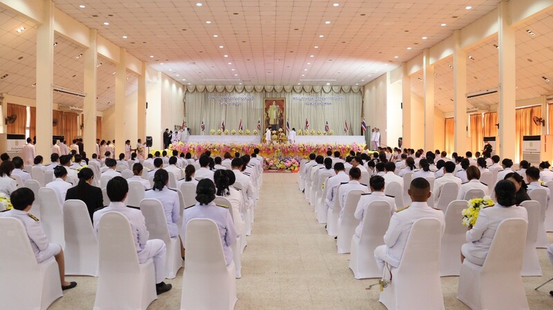 ม.นครพนม ร่วมประกอบพิธีถวายเครื่องราชสักการะพระบิดาแห่งมาตรฐานการช่างไทย เนื่องในวันมาตรฐานฝีมือแรงงานแห่งชาติ ประจำปี 2568