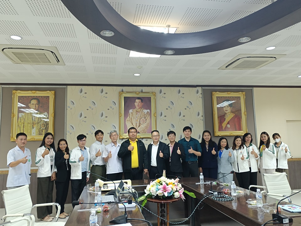 ม.นครพนม ลงพื้นที่เยี่ยมชมแหล่งฝึกประสบการณ์ภาคสนามนักศึกษาแพทย์ ณ โรงพยาบาลในจังหวัดพิจิตร