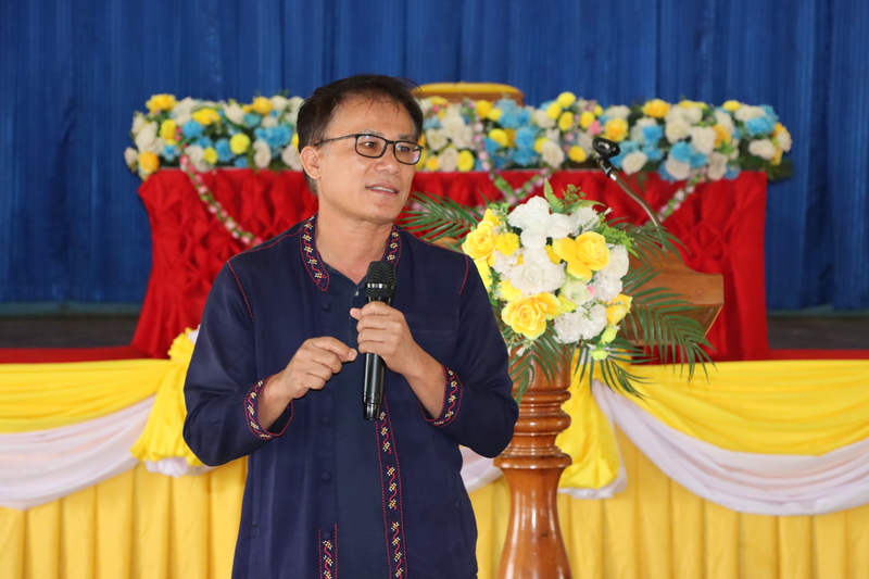 Node Flagship ม.นครพนม จัดกิจกรรม “ส่งเสริมผู้สูงวัย ใส่ใจรักสุขภาพ ผู้สูงอายุตำบลดอนนางหงส์”