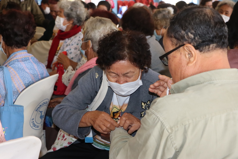 Node Flagship ม.นครพนม จัดกิจกรรม “ส่งเสริมผู้สูงวัย ใส่ใจรักสุขภาพ ผู้สูงอายุตำบลดอนนางหงส์”