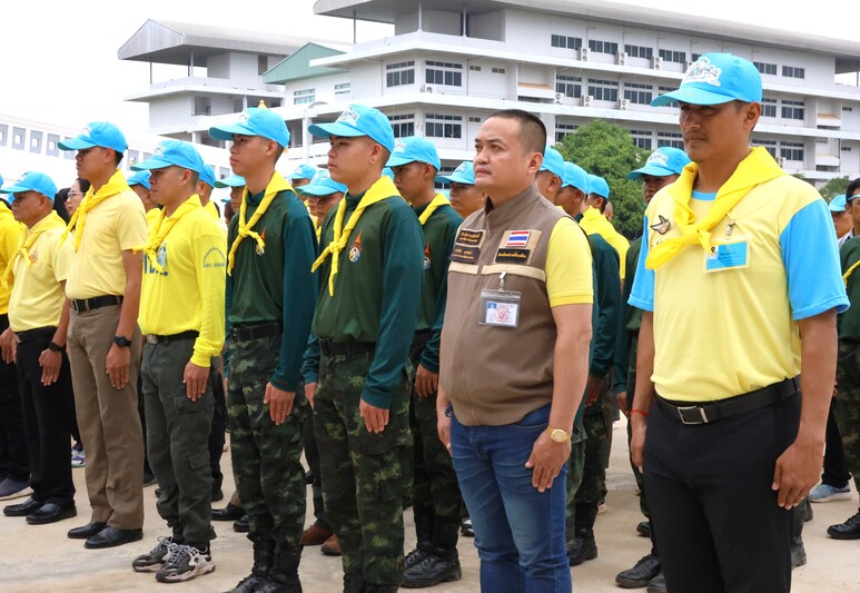 ม.นครพนม ร่วมกิจกรรมจิตอาสาบำเพ็ญสาธารณะประโยชน์งานพิธีพระราชทานปริญญาบัตร