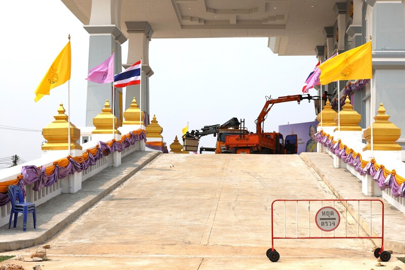 คืบหน้าการเตรียมความพร้อมงานพิธีพระราชทานปริญญาบัตร ม.นครพนม