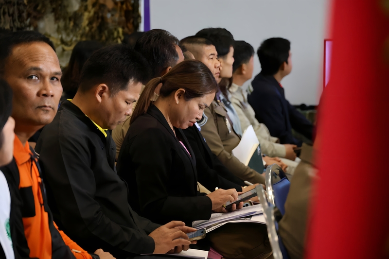 ม.นครพนม ประชุมกองอำนวยการร่วมถวายความปลอดภัย รับ-ส่งเสด็จ พิธีพระราชทานปริญญาบัตร