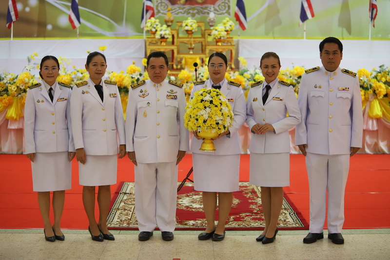 มหาวิทยาลัยนครพนมร่วมพิธีถวายพระราชสักการะ