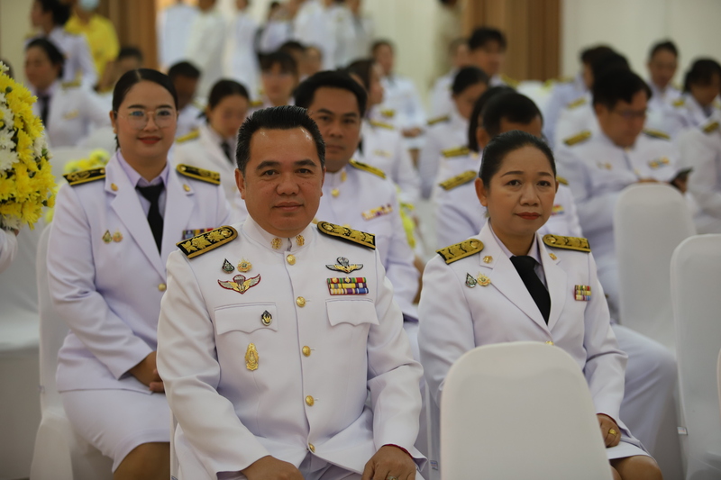 มหาวิทยาลัยนครพนมร่วมพิธีถวายพระราชสักการะ