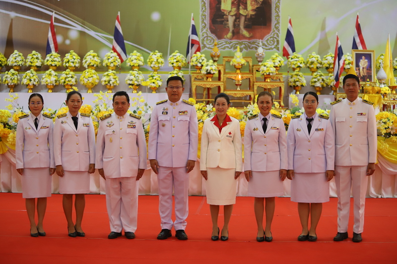 มหาวิทยาลัยนครพนมร่วมพิธีถวายพระราชสักการะ