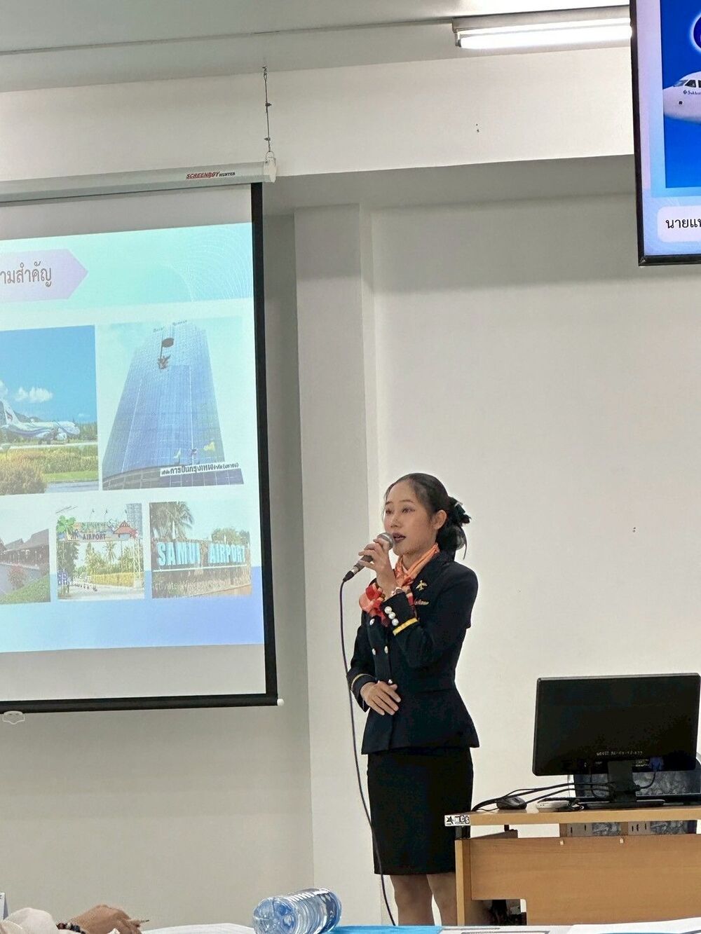 นักศึกษาวิทยาลัยการบิน การศึกษาและวิจัยนานาชาติ ม.นครพนม คว้ารางวัลระดับดีเยี่ยม ในเวทีประกวดผลงานสหกิจศึกษาภาคอีสานตอนบน ครั้งที่ 16