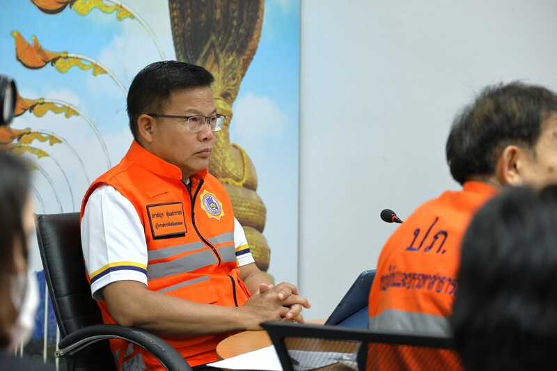 ม.นครพนม ร่วมเปิดศูนย์ปฏิบัติการป้องกันและลดอุบัติเหตุทางถนนช่วงเทศกาลสงกรานต์ ประจำปี 2568