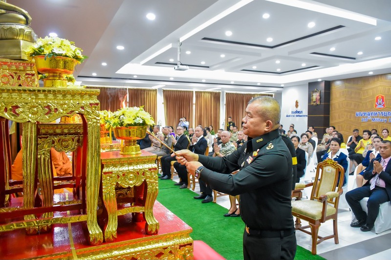 ม.นครพนม ร่วมงานวันคล้ายวันสถาปนา มณฑลทหารบกที่ 210 ครบรอบปีที่ 52