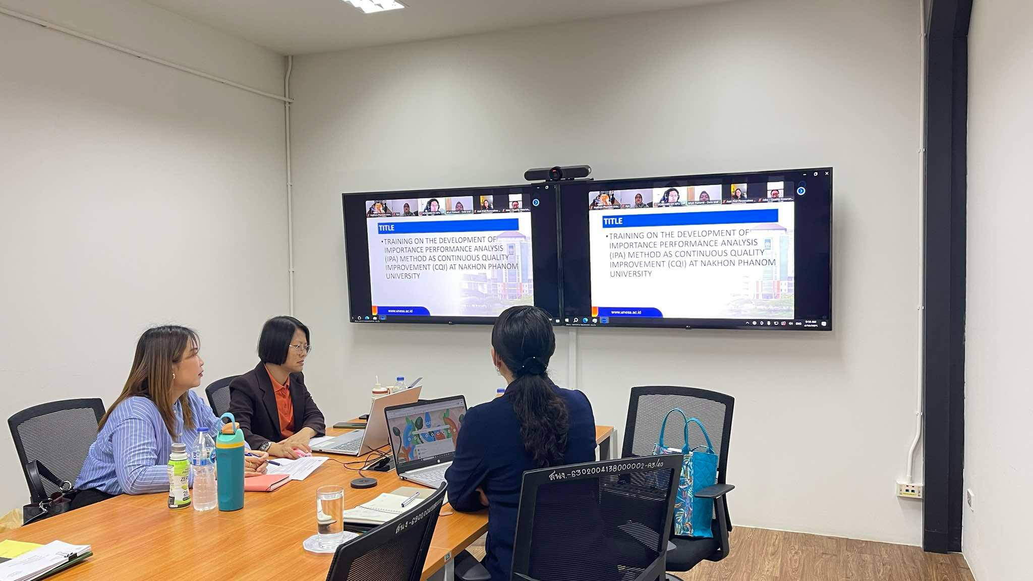 ม.นครพนม ประชุมเตรียมการทำ Workshop การนำ Importance-Performance Analysis (IPA)มาใช้ในการพัฒนาคุณภาพการศึกษา