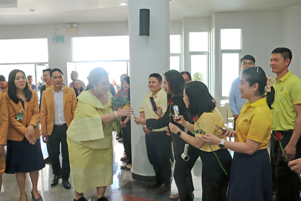 ม.นครพนม ต้อนรับ รัฐมนตรีว่าการกระทรวงการอุดมศึกษา วิทยาศาสตร์ วิจัยและนวัตกรรม ในการประชุมผู้บริหาร Top Executive ครั้งที่ 3/2568