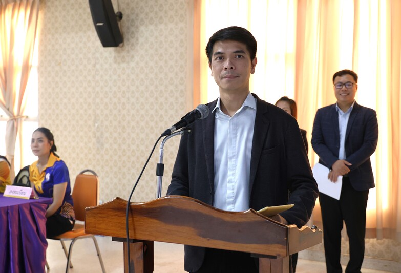 กองบริหารวิชาการ จัดอบรมเชิงปฏิบัติการเสริมศักยภาพการพัฒนาหลักสูตรตามแนว OBE และการใช้ AI วิเคราะห์หลักสูตร