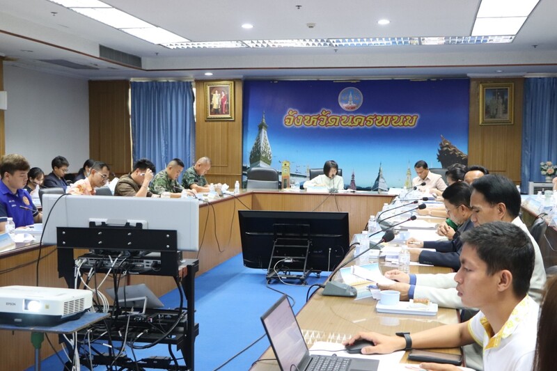 ม.นครพนม ร่วมประชุมเตรียมจัดงานบวงสรวงองค์พญาศรีสัตตนาคราช ประจำปี 2568