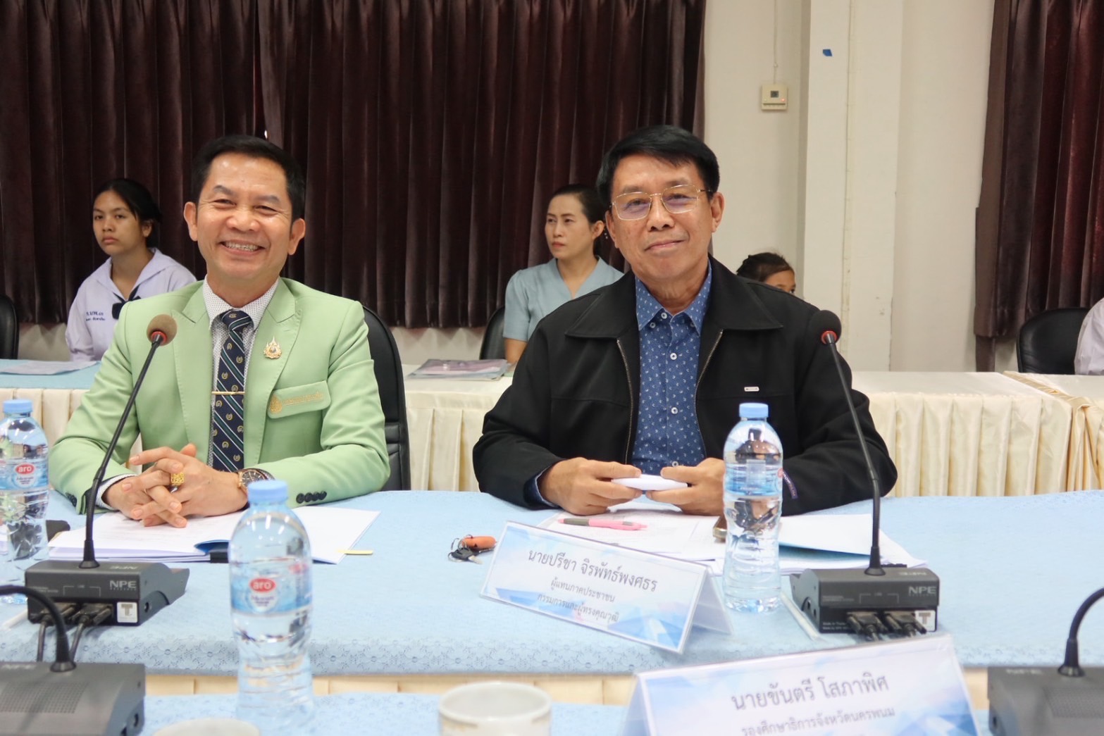 ม.นครพนม ร่วมการประชุมคณะกรรมการศึกษาธิการจังหวัดนครพนม