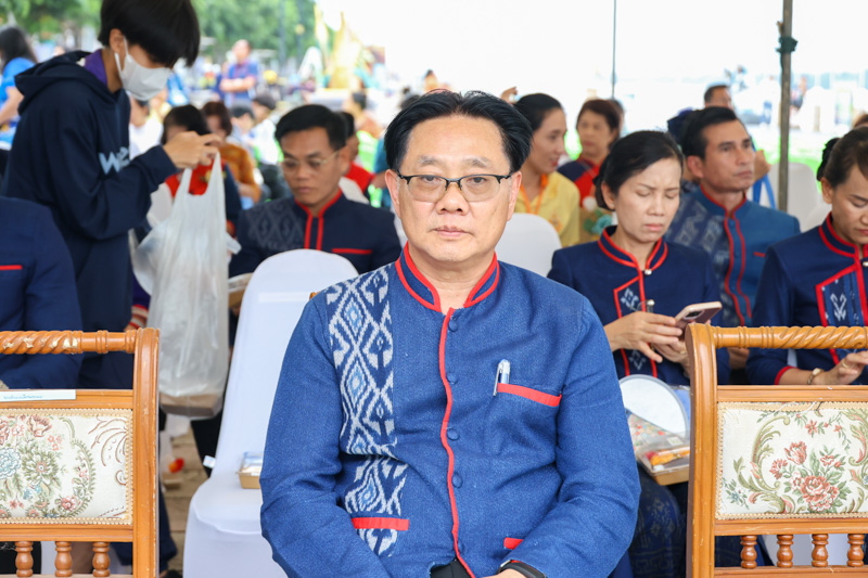 มหาวิทยาลัยนครพนมร่วมงานแถลงข่าว “บวงสรวงองค์พญาศรีสัตตนาคราช 7เดือน7 ประจำปี 2568”