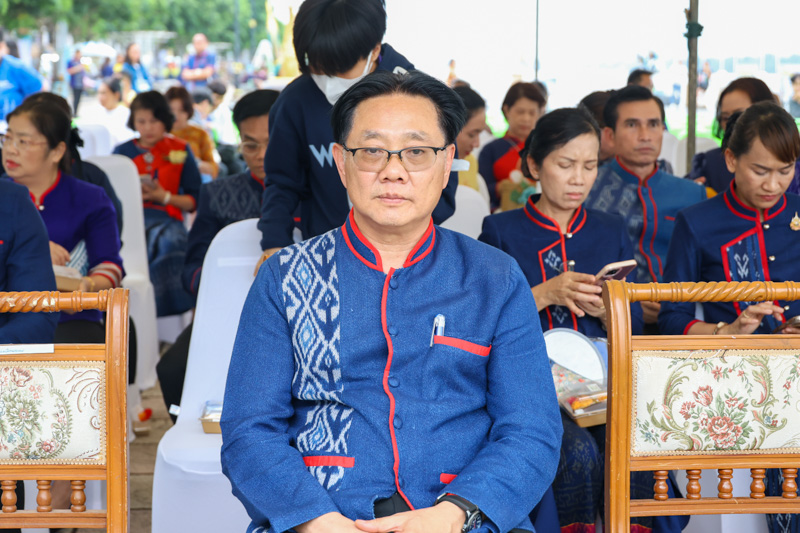 มหาวิทยาลัยนครพนมร่วมงานแถลงข่าว “บวงสรวงองค์พญาศรีสัตตนาคราช 7เดือน7 ประจำปี 2568”