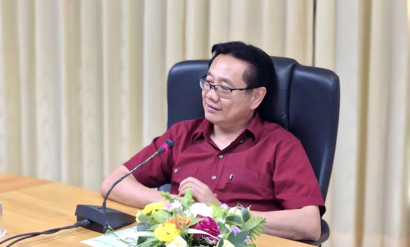 ประชุมหารือเตรียมสร้างเรือไฟสืบสานประเพณีไหลเรือไฟ จังหวัดนครพนม ประจำปี 2568