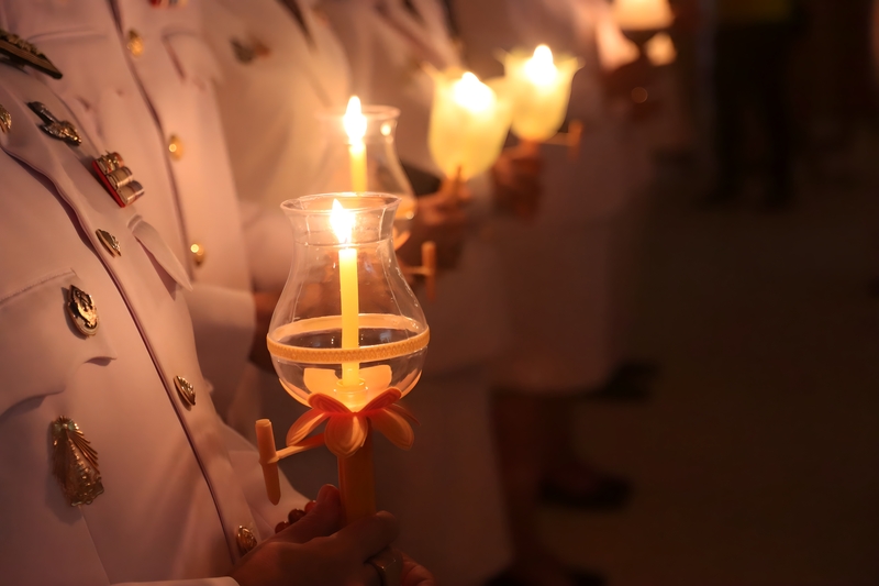 ม.นครพนม ร่วมพิธีถวายเครื่องราชสักการะ วางพานพุ่ม และจุดเทียนถวายพระพรชัยมงคล เนื่องในโอกาสวันเฉลิมพระชนมพรรษา พระบาทสมเด็จพระเจ้าอยู่หัว