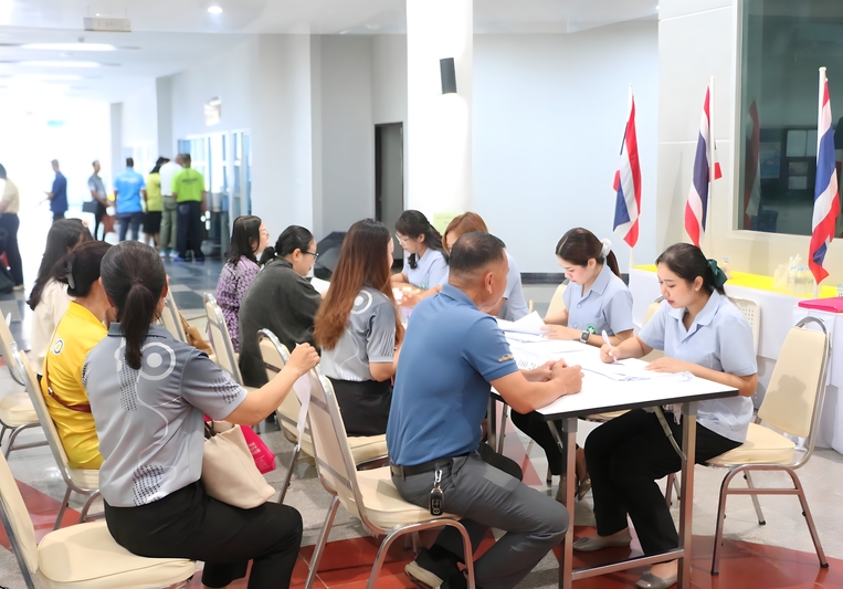 ตรวจสุขภาพประจำปี เสริมสร้างสุขภาวะที่ดีแก่บุคลากร