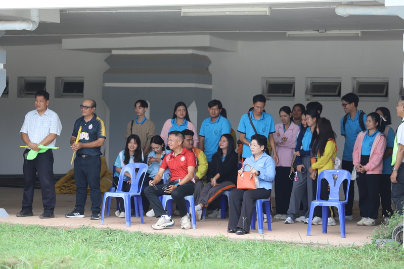 ซ้อมดับเพลิงและอพยพหนีไฟ เสริมความปลอดภัยแก่บุคลากรและนักศึกษา