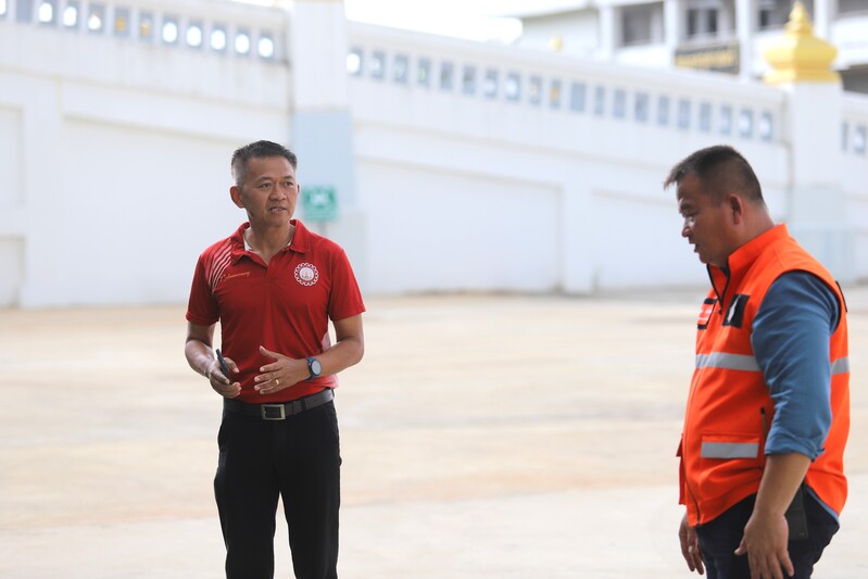 ซ้อมดับเพลิงและอพยพหนีไฟ เสริมความปลอดภัยแก่บุคลากรและนักศึกษา